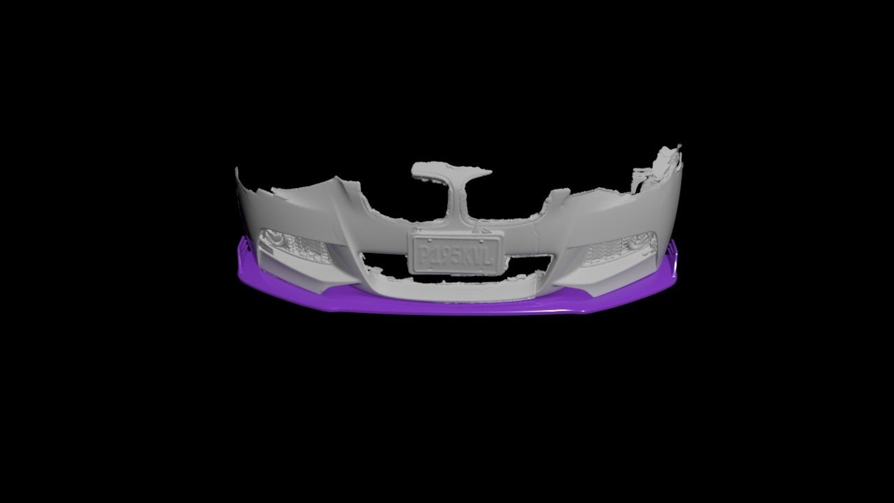 BMW 1 Series F20/F21 118i (2015–2019) M-Performance Front Bumper Lip – Black