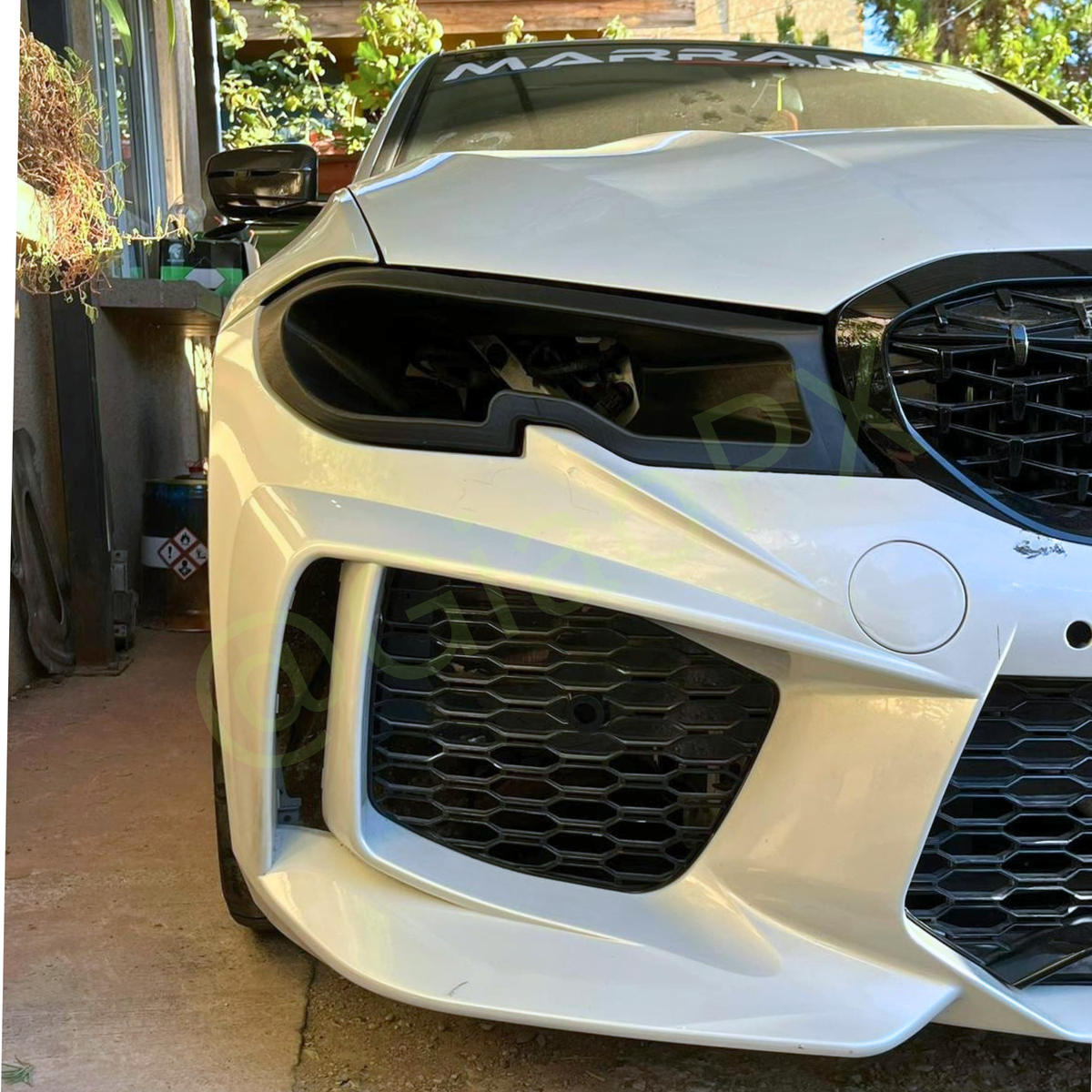 BMW 3 Series G20 Headlight-Delete Air Intake Duct