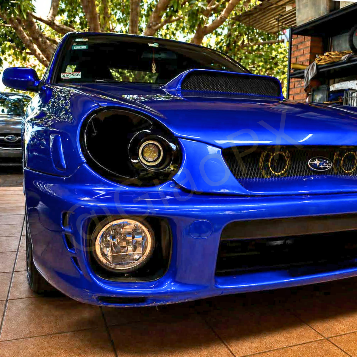 Subaru Impreza Bug Eye Headlight Intake With Projector