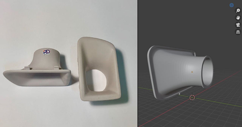 VW Golf MK2 / Jetta GTI Air Duct Vents