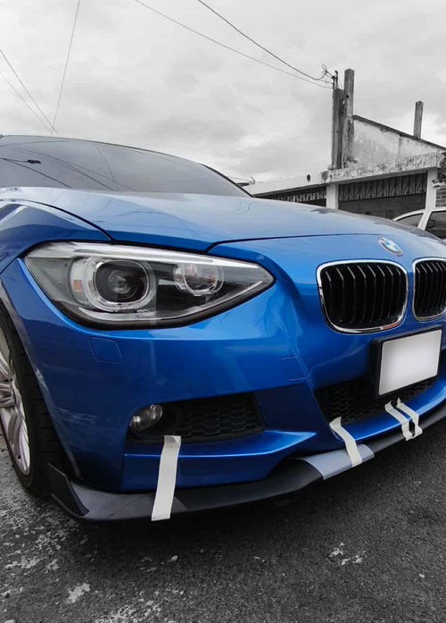 BMW 1 Series F20/F21 118i (2015–2019) M-Performance Front Bumper Lip – Black