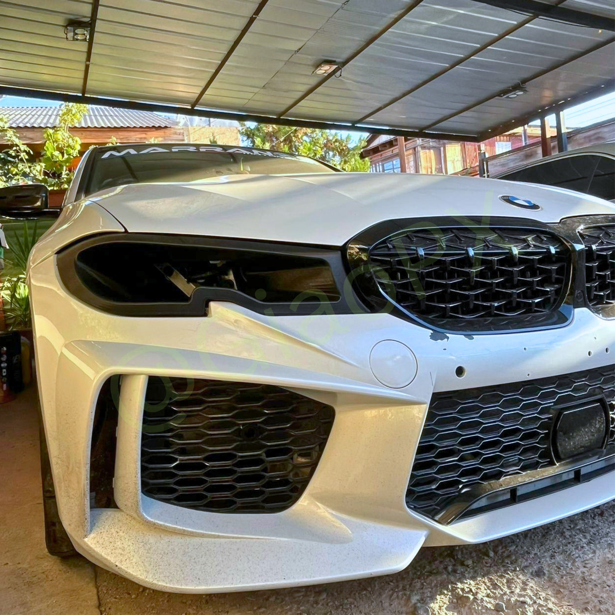 BMW 3 Series G20 Headlight-Delete Air Intake Duct