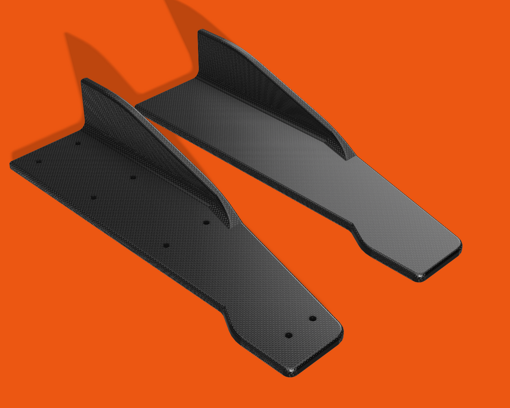 Universal 50CM Length Car Side Splitter