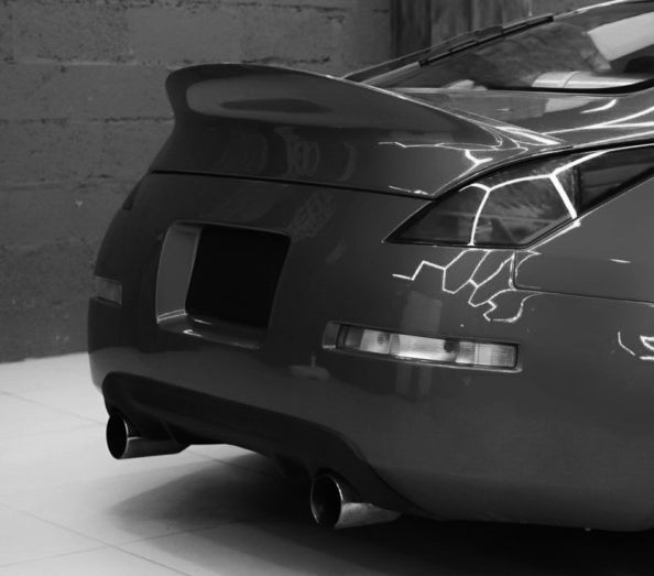 Nissan 350Z Extended Ducktail Trunk Wing Lip Spoiler – Black