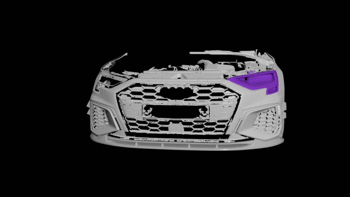 audi s3/rs3/A3 8Y headlight air vent 1/1