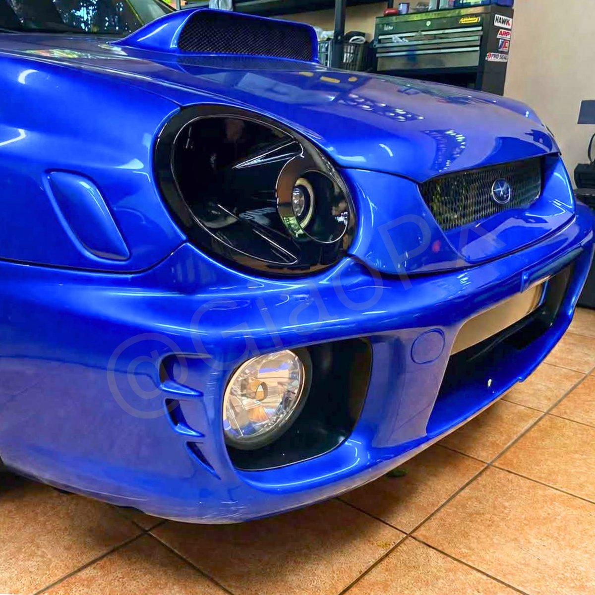 Subaru Impreza Bug Eye Headlight Intake With Projector