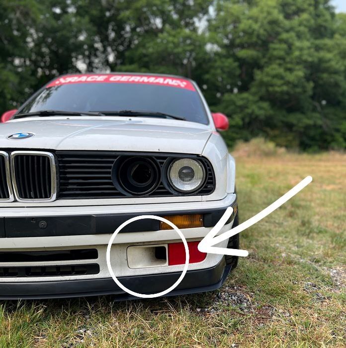 BMW E30 Brake Air Ducts