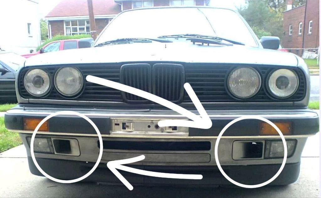 BMW E30 Brake Air Ducts