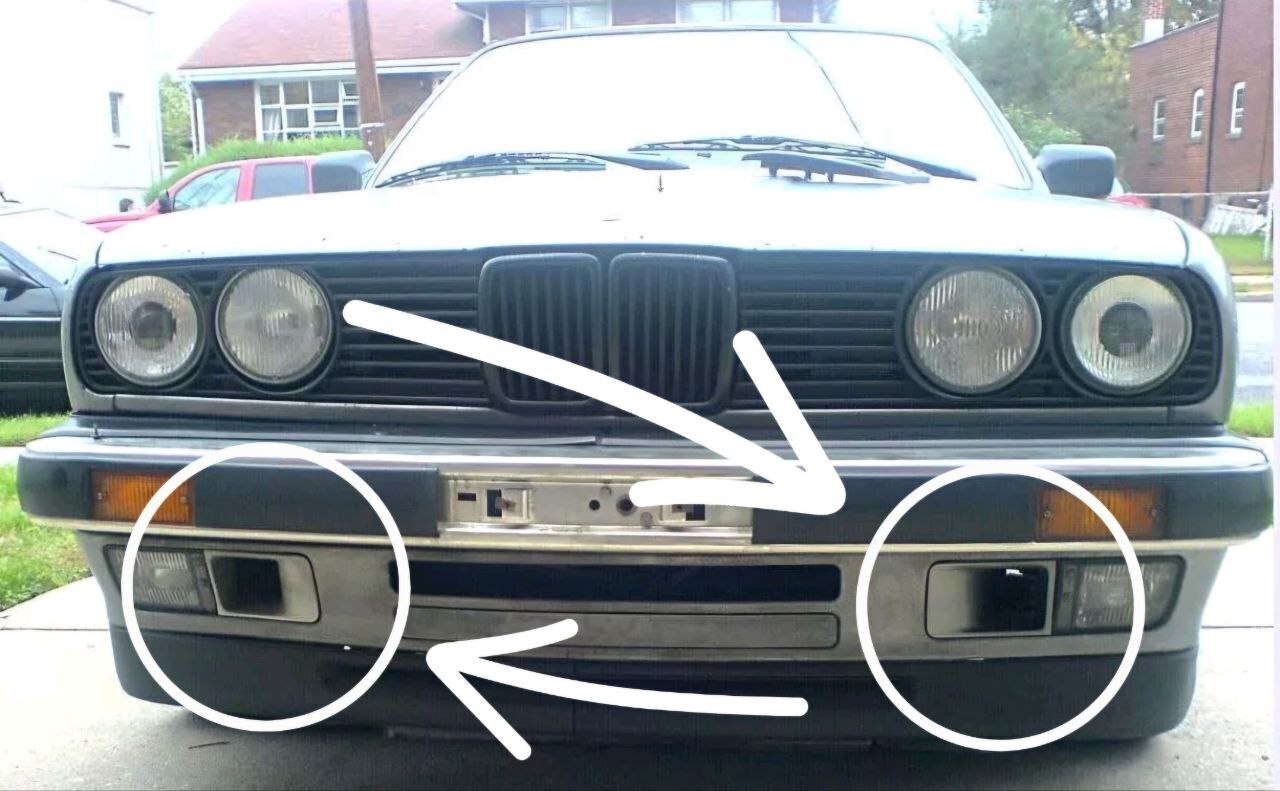 BMW E30 Brake Air Ducts