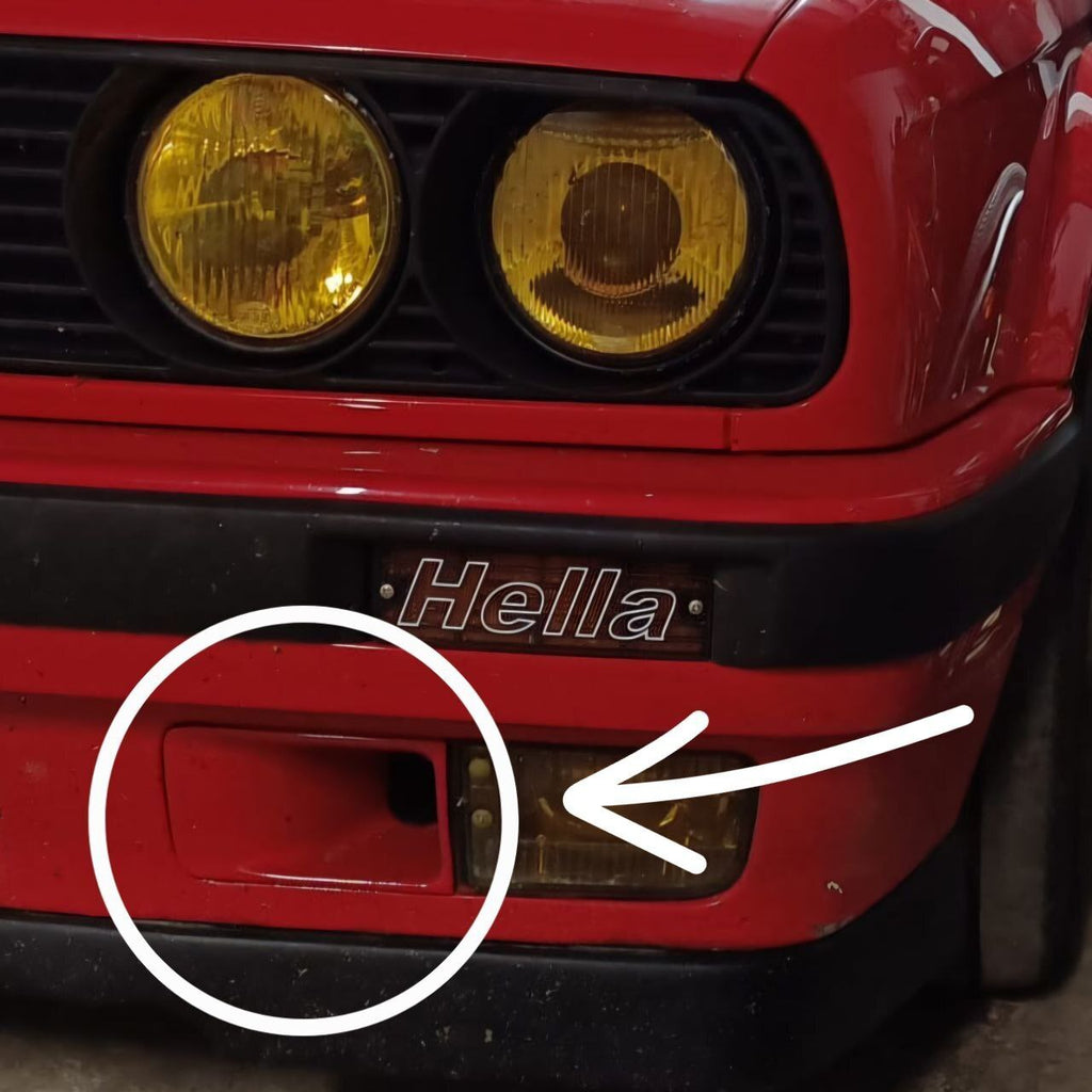BMW E30 Brake Air Ducts