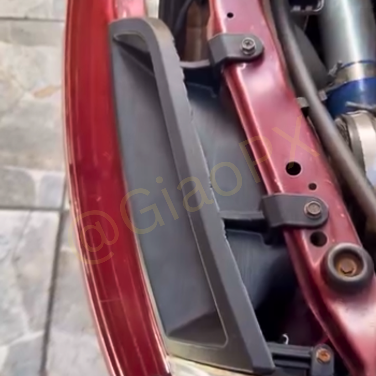 Nissan Sentra P11 Headlight Delete Intake