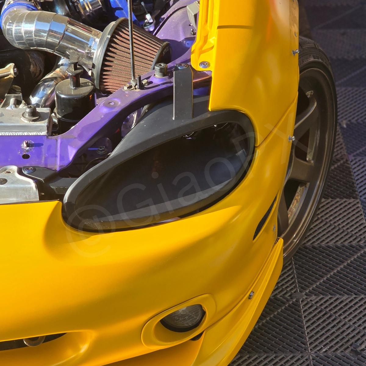 Mazda NB1 MX-5 Headlight Delete Air Intake
