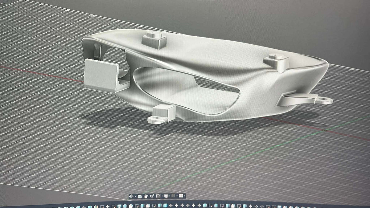 Volkswagen Scirocco Headlight Intake