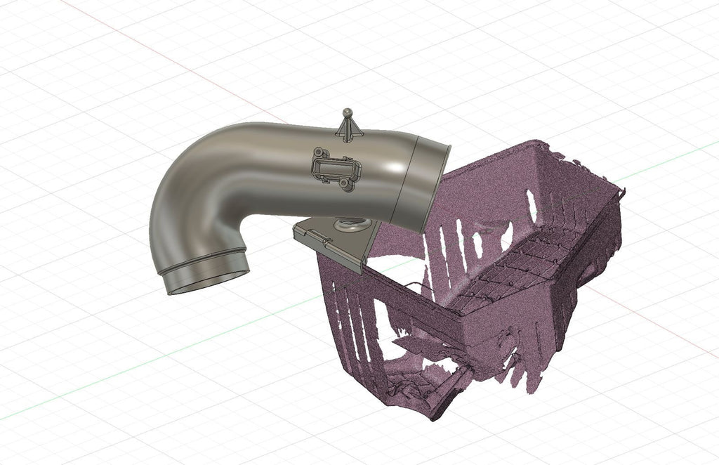BMW F30/F32/F33/F36 B46/B48 High-Flow Intake Adapte