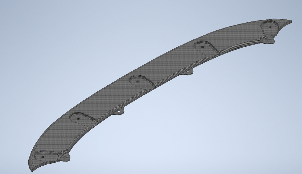Volkswagen Golf 6 GTI front splitter