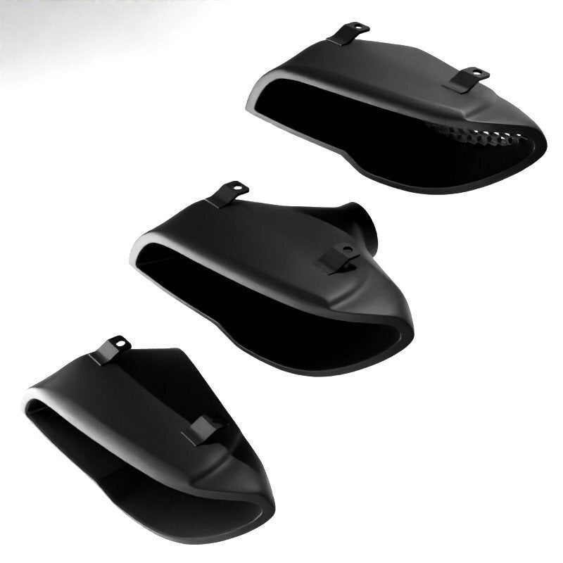 BMW E46 Coupe or Convertible headlight-delete cold-air intake duct