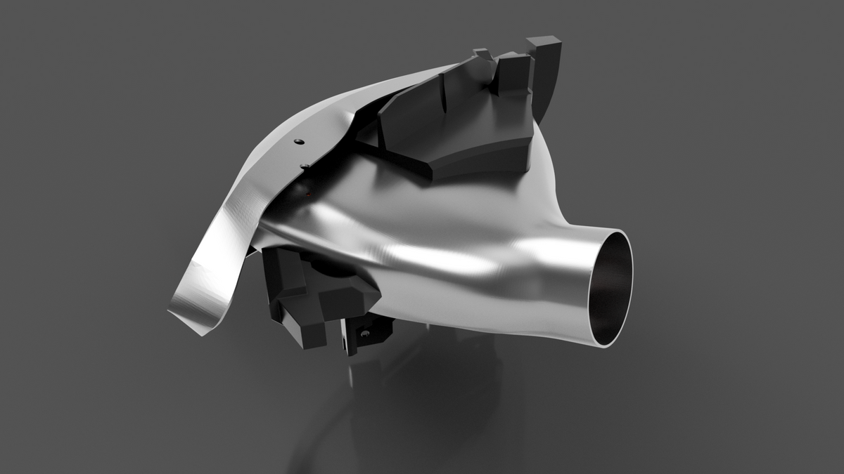 BMW F22 F87 Headlight intake with Angel Eyes