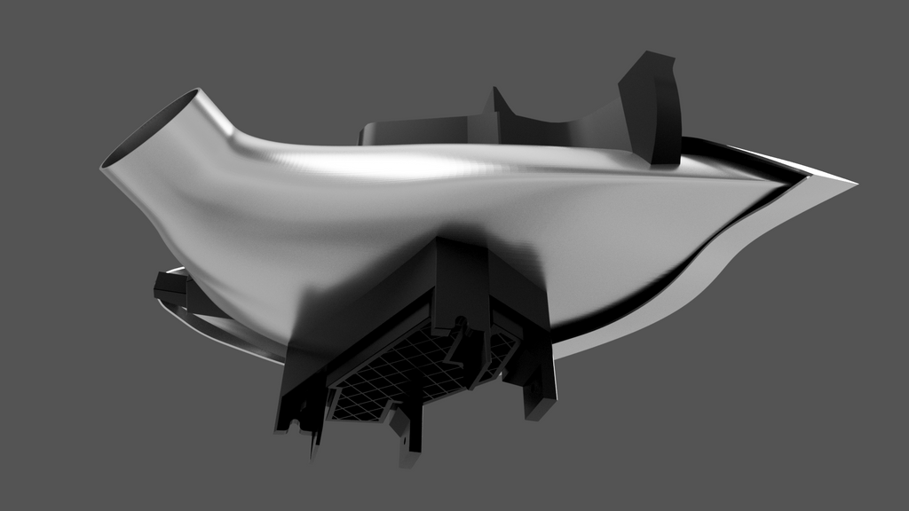 BMW F22 F87 Headlight intake with Angel Eyes