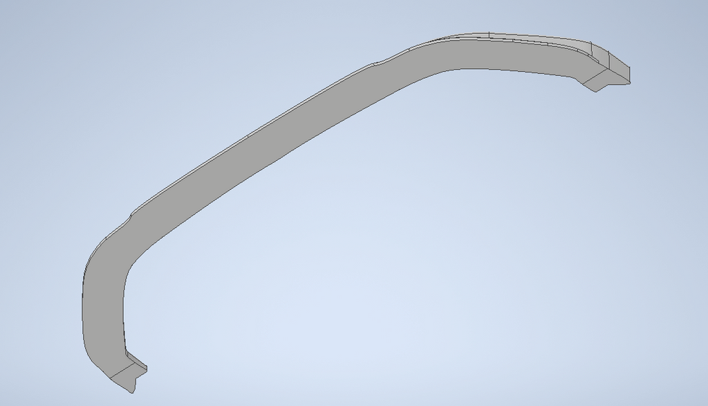 Volkswagen GTI MK7 front Splitter