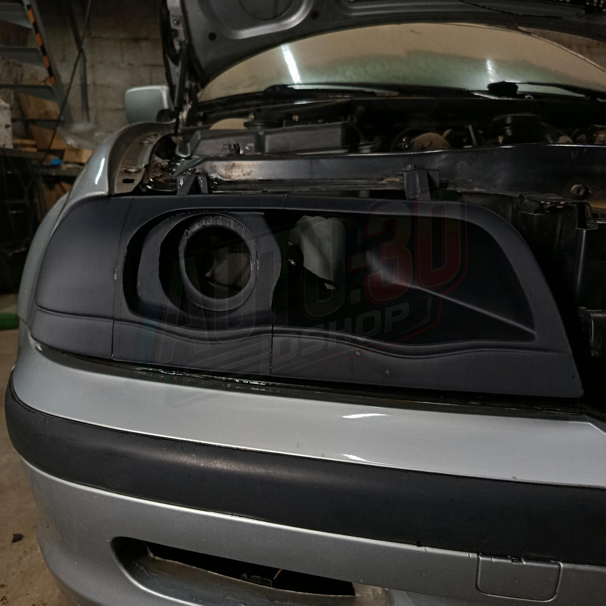 BMW E46 PRE- FACELIFT LCI LIGHT HEADLIGHT DUCT