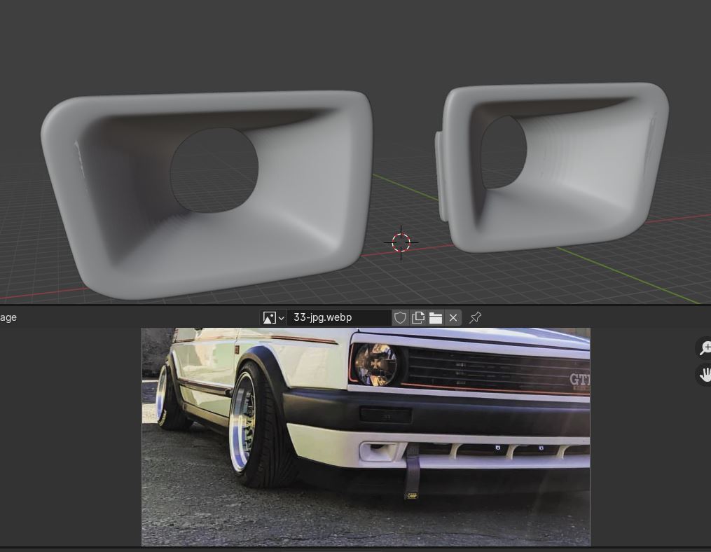 VW Golf MK2 / Jetta GTI Air Duct Vents