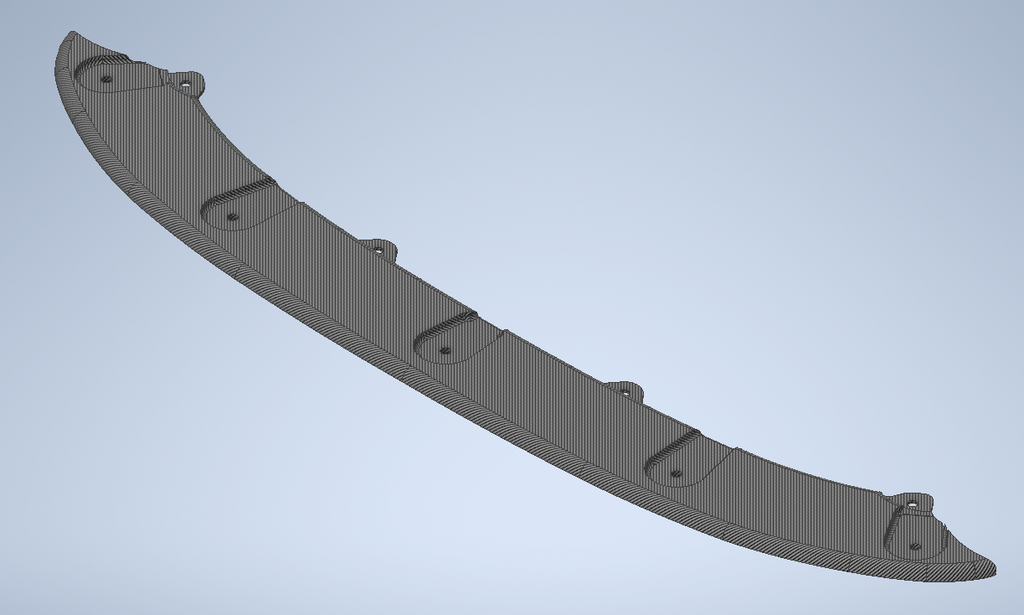 Volkswagen Golf 6 GTI front splitter