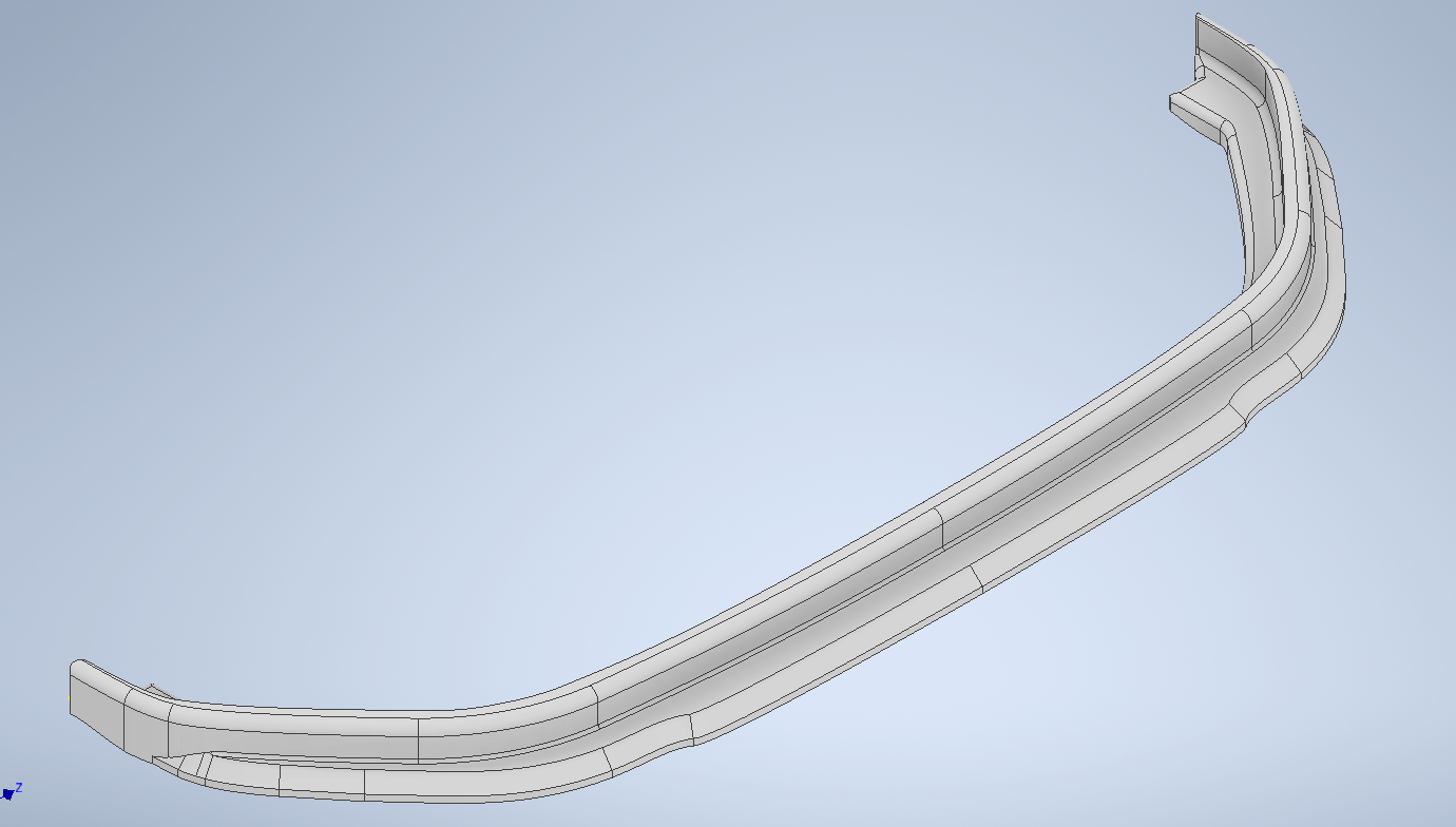 Volkswagen GTI MK7 front Splitter