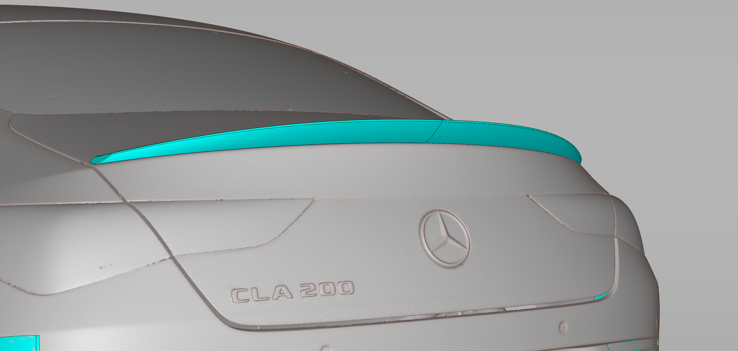 Mercedes-Benz CLA200 Rear Boot Spoiler (2020–Present)