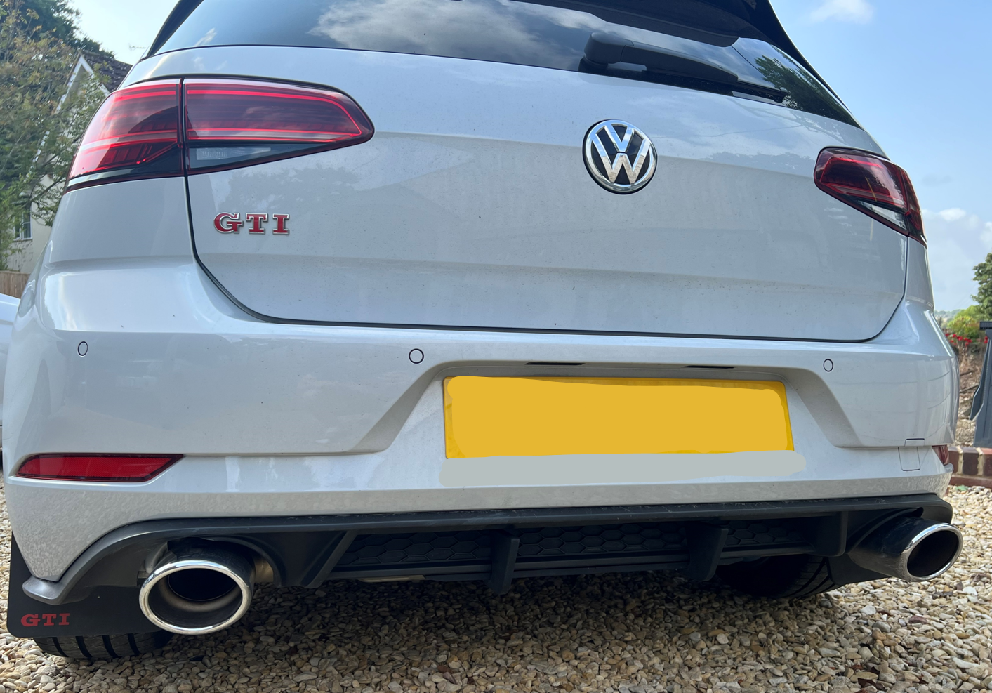 Volkswagen Golf GTI Mk7.5 rear diffuser fins