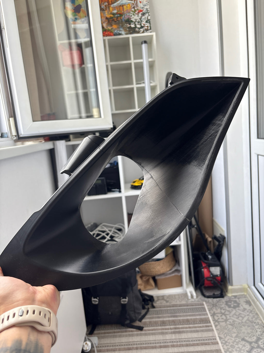 Subaru Impreza GDB with this headlight delete intake